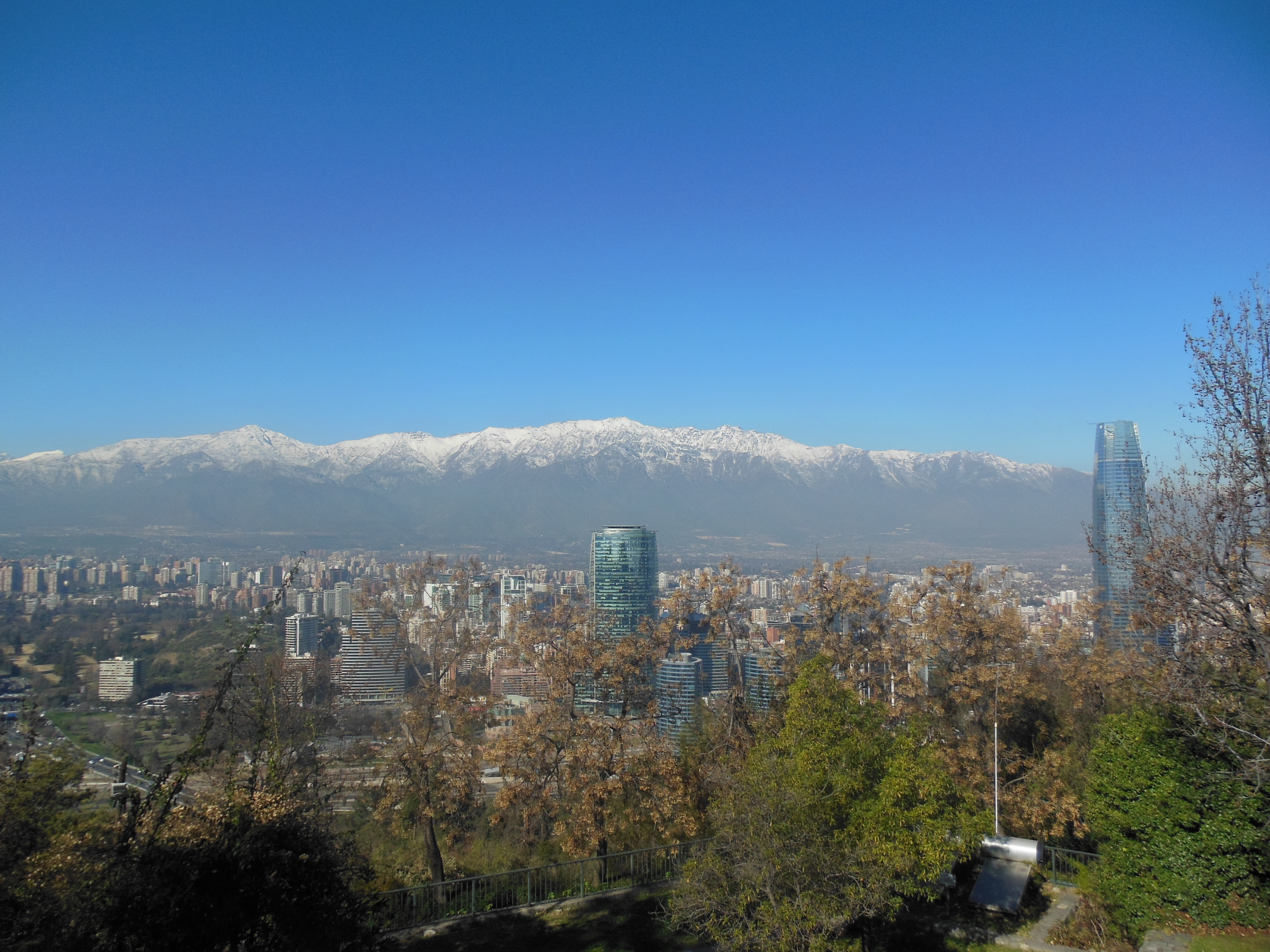 Góry za Santiago
